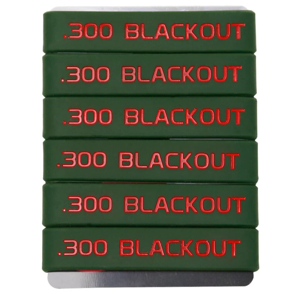 Magazine Marking Bands (6 Pack) 5.56 .300 Blackout 7.62x39 6.5 Creedmoor