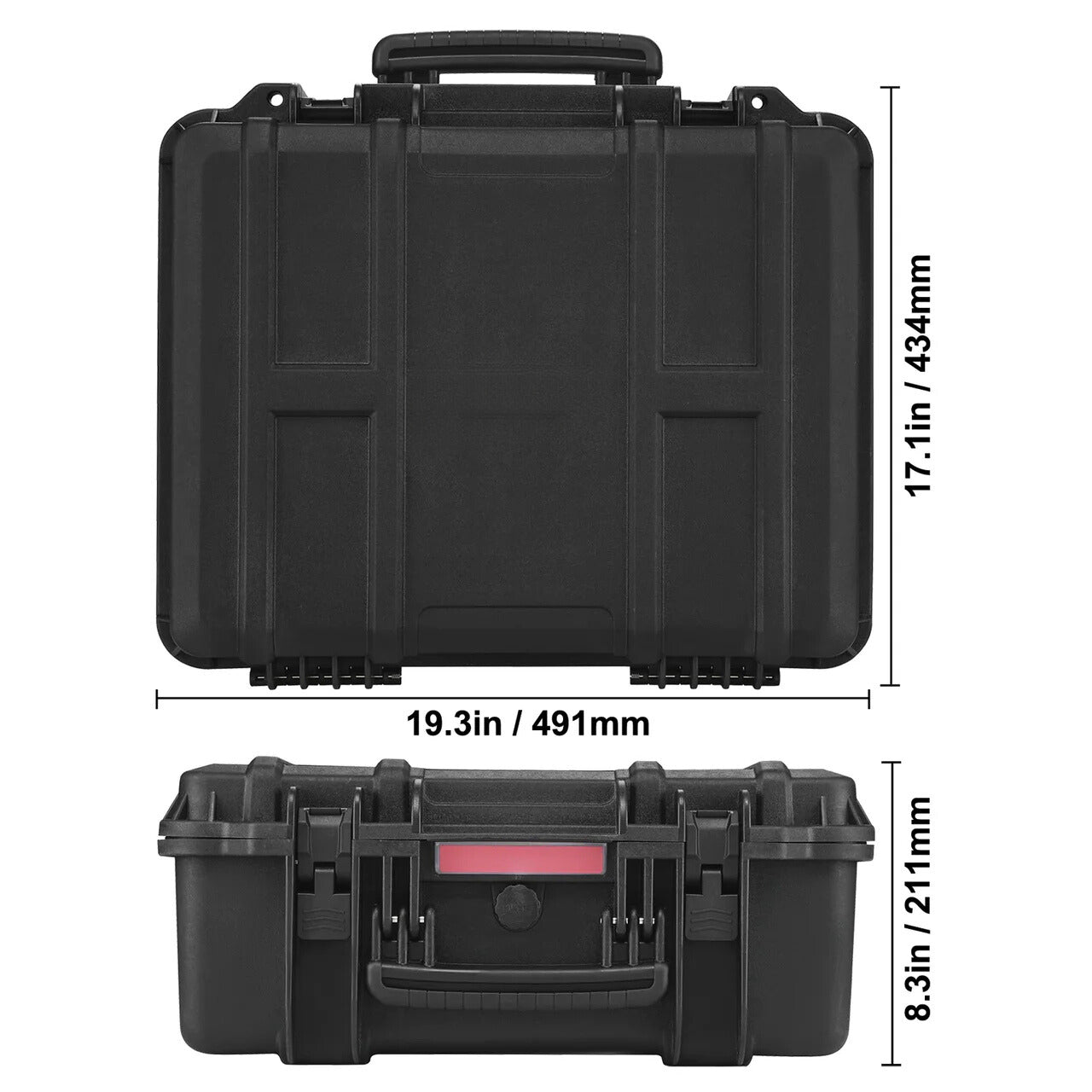 RangeBox Hard Pistol Case with Pre-cut Foam Lining