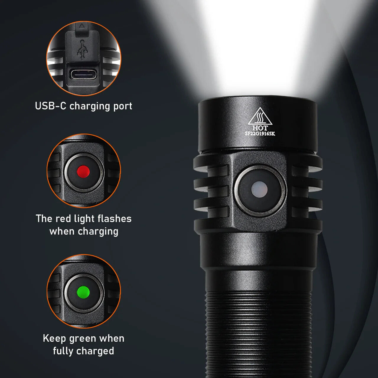 TacBeam Tactical Flashlight