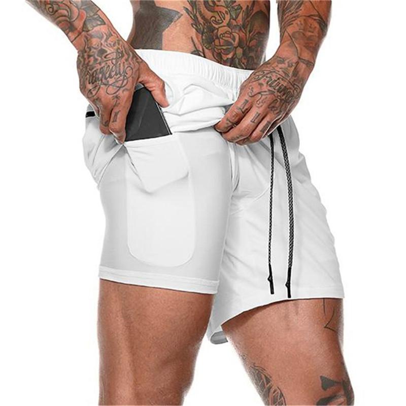 2 In 1 Training Shorts - Military Overstock