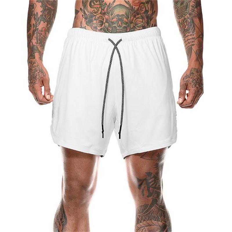 2 In 1 Training Shorts - Military Overstock