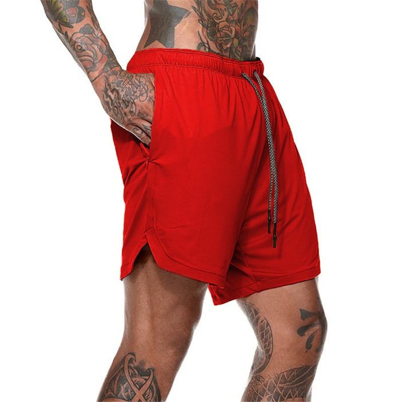 2 In 1 Training Shorts - Military Overstock