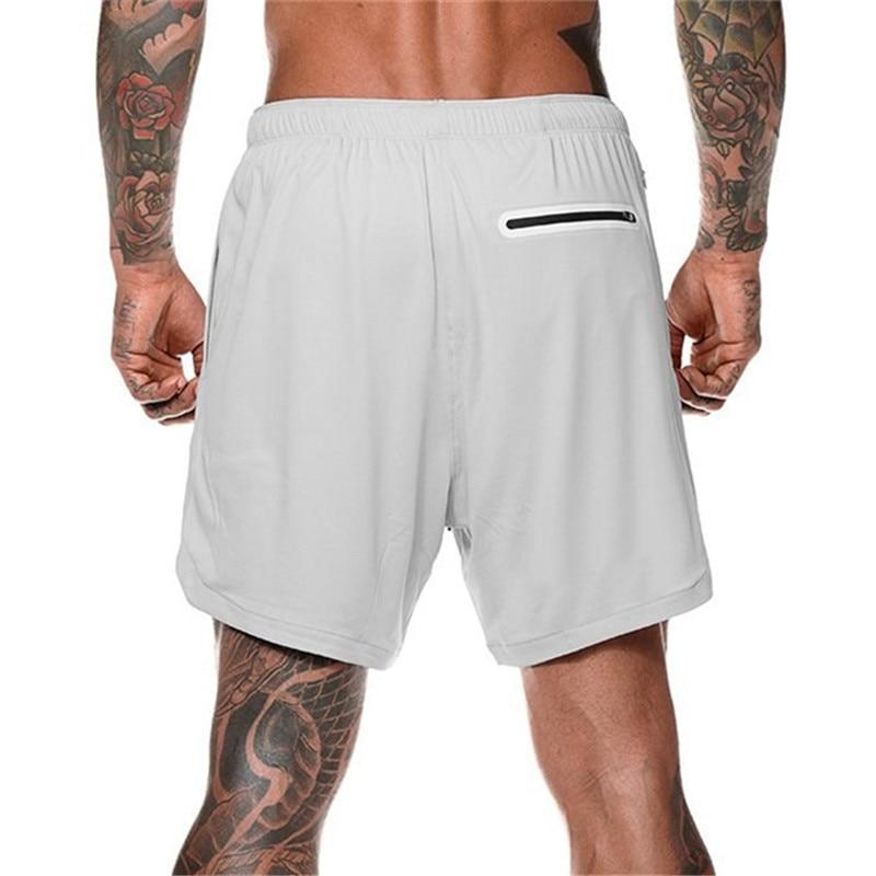 2 In 1 Training Shorts - Military Overstock