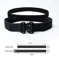 Thumbnail for 2 Inch Double Layer Tactical Combat Belt - Military Overstock