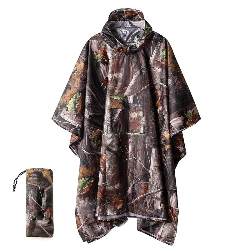 3 In 1 Military Poncho - Military Overstock