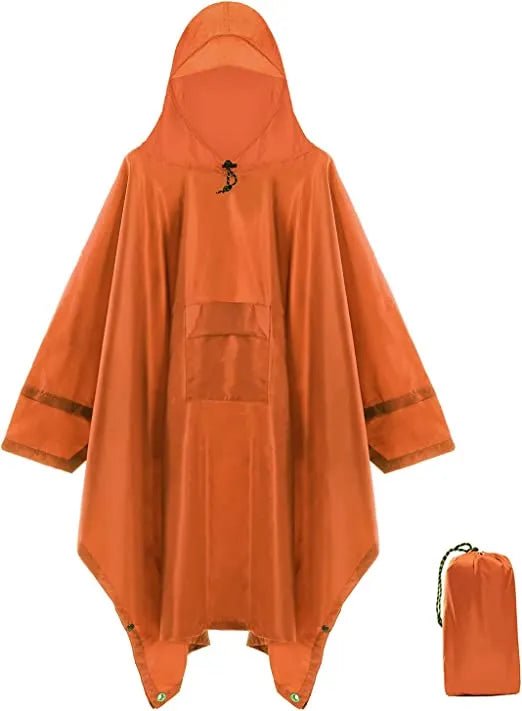 3 In 1 Military Poncho - Military Overstock