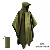 Thumbnail for 3 In 1 Military Poncho - Military Overstock