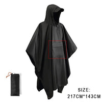 Thumbnail for 3 In 1 Military Poncho - Military Overstock