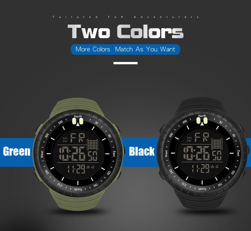 50M Waterproof Smart Watch - Military Overstock