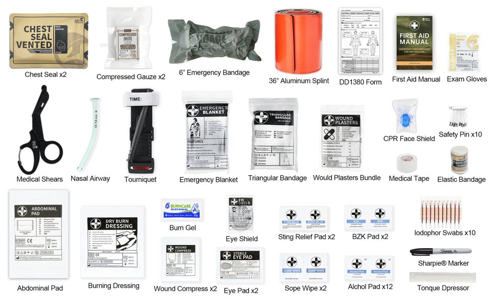 Advanced IFAK Trauma Kit - Military Overstock