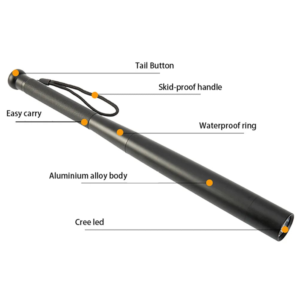 Baseball Bat Flashlight - Military Overstock