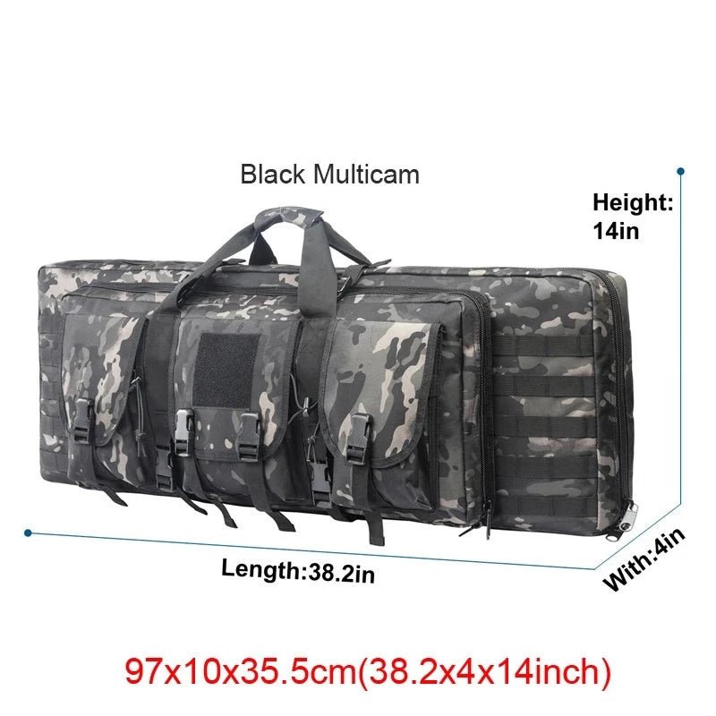 CombatGuard Rifle Carry Bag - 38 Inch Rifle Duffle/Backpack - Military Overstock