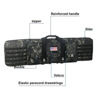 Thumbnail for CombatGuard Rifle Carry Bag - 38 Inch Rifle Duffle/Backpack - Military Overstock