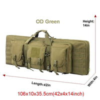 Thumbnail for CombatGuard Rifle Carry Bag - 42 Inch Rifle Duffle/Backpack - Military Overstock