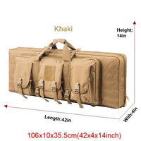 Thumbnail for CombatGuard Rifle Carry Bag - 42 Inch Rifle Duffle/Backpack - Military Overstock