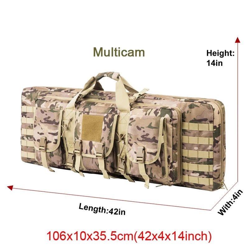 CombatGuard Rifle Carry Bag - 42 Inch Rifle Duffle/Backpack - Military Overstock