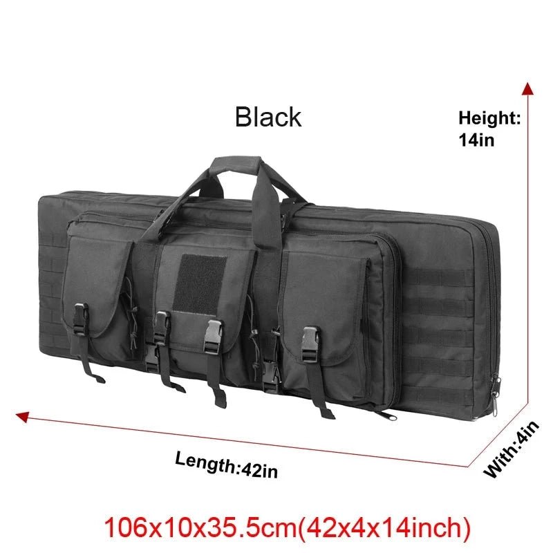 CombatGuard Rifle Carry Bag - 42 Inch Rifle Duffle/Backpack - Military Overstock