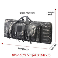 Thumbnail for CombatGuard Rifle Carry Bag - 42 Inch Rifle Duffle/Backpack - Military Overstock