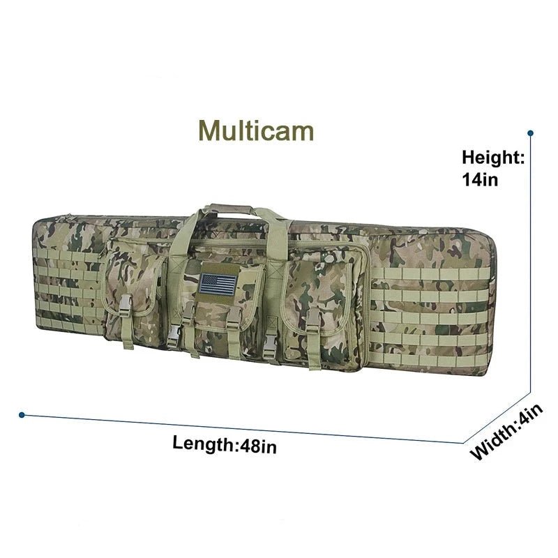 CombatGuard Rifle Carry Bag - 48 INCH RIFLE DUFFLE/BACKPACK - Military Overstock