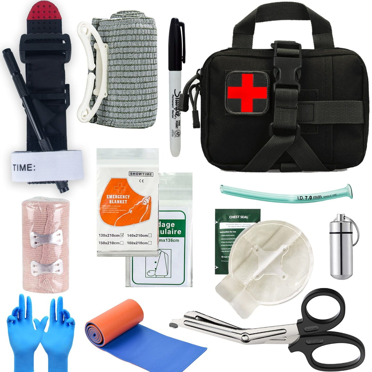 Emergency Belt Trauma Kit (BTK) - Military Overstock