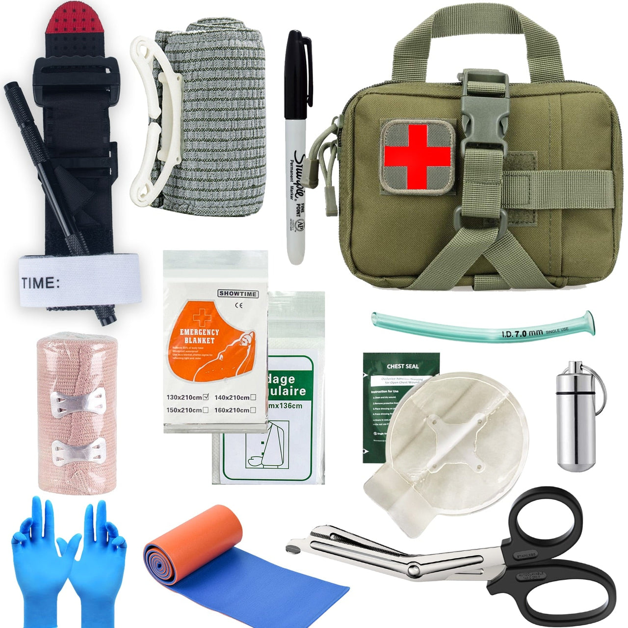 Emergency Belt Trauma Kit (BTK) - Military Overstock