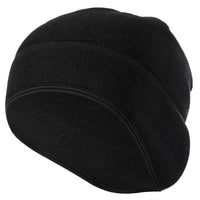 Thumbnail for Fleece Beanie With Ear Warmer - Military Overstock