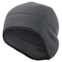 Thumbnail for Fleece Beanie With Ear Warmer - Military Overstock