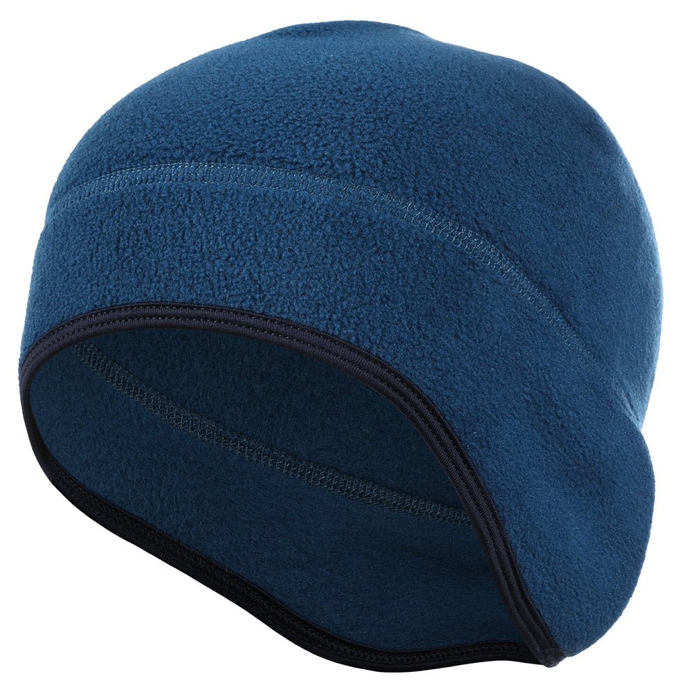 Fleece Beanie With Ear Warmer - Military Overstock