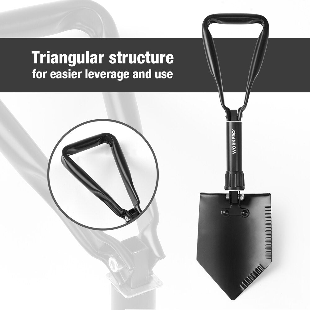 Foldable Survival Shovel - Military Overstock