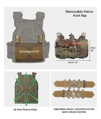 Thumbnail for GEN4 Fully Modular Quick Release Plate Carrier - Military Overstock