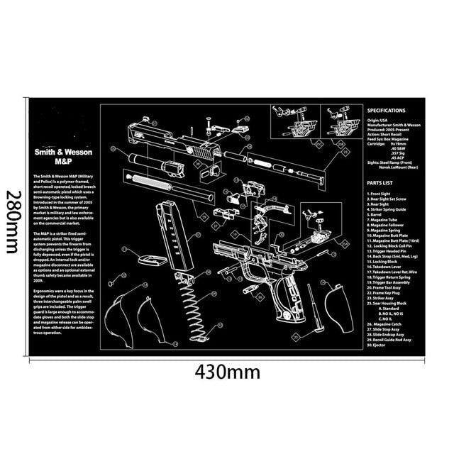 Gun Cleaning Mats - Military Overstock