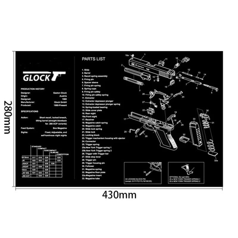 Gun Cleaning Mats - Military Overstock