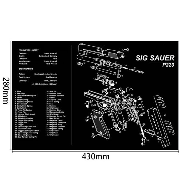 Gun Cleaning Mats - Military Overstock