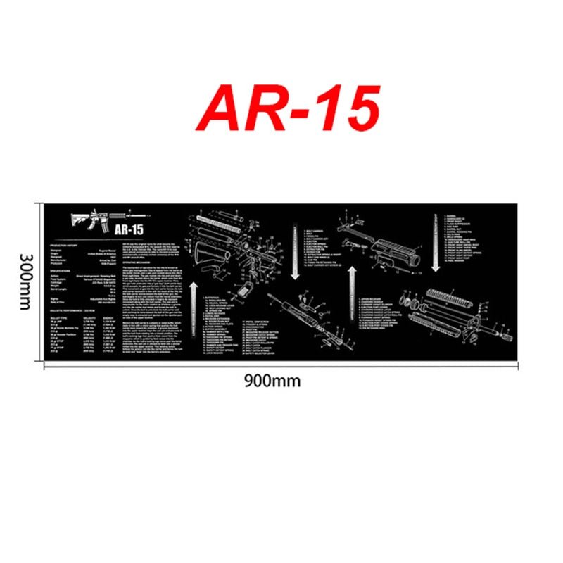 Gun Cleaning Mats - Military Overstock