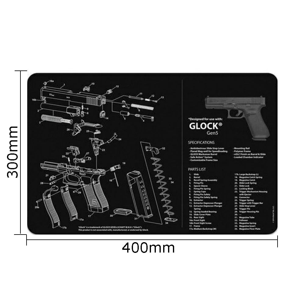 Gun Cleaning Mats - Military Overstock