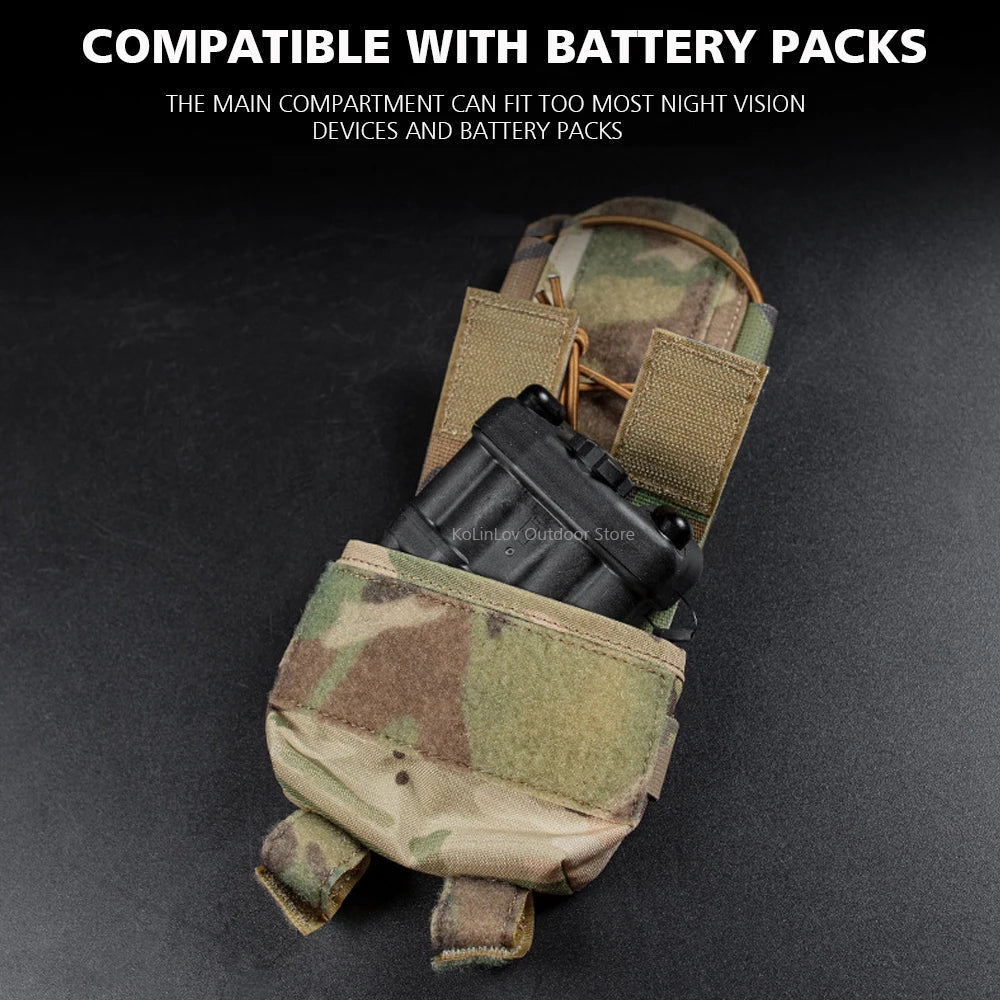 Helmet Battery Pouch - Military Overstock