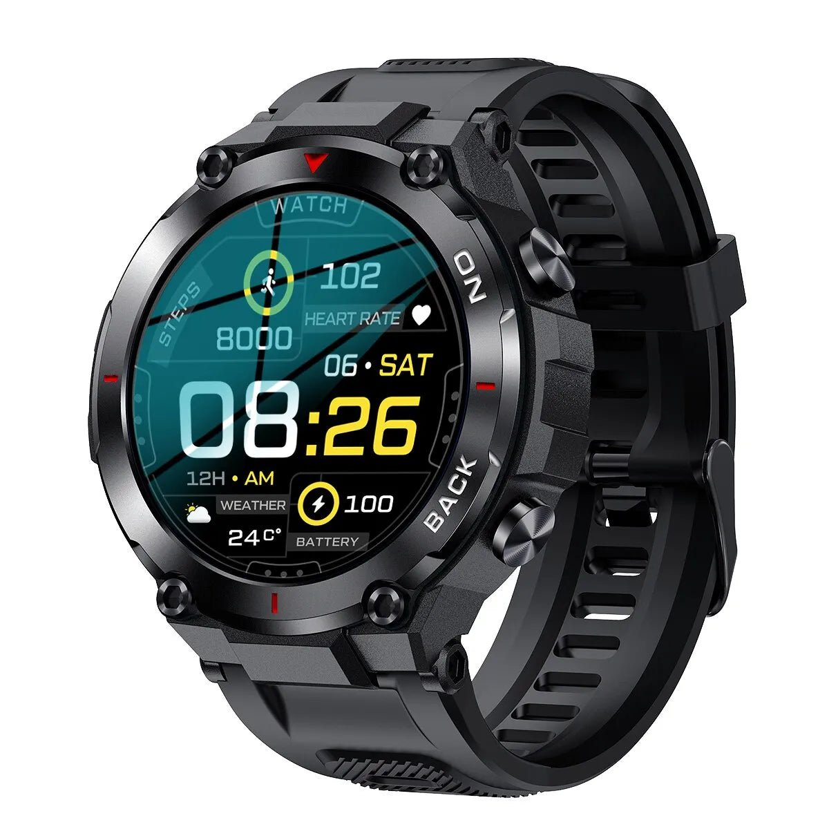 K37 Military Smart Watch - Military Overstock