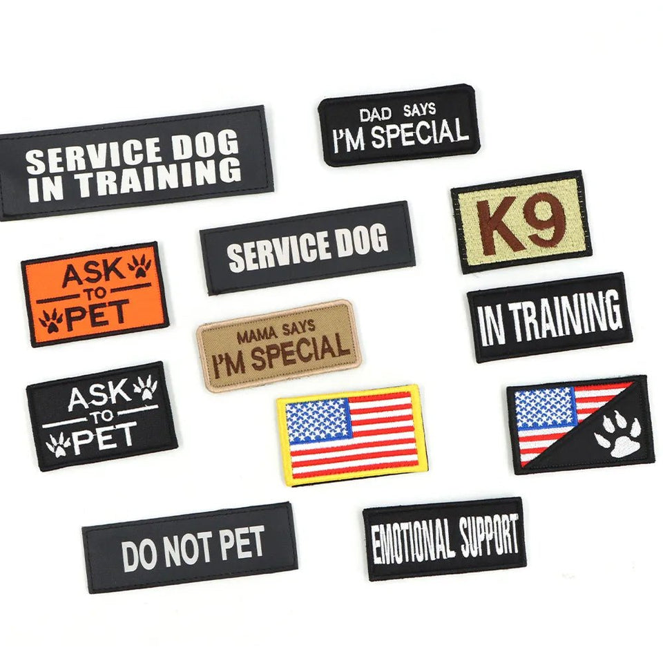 K9 Harness & Collar Patches - Military Overstock