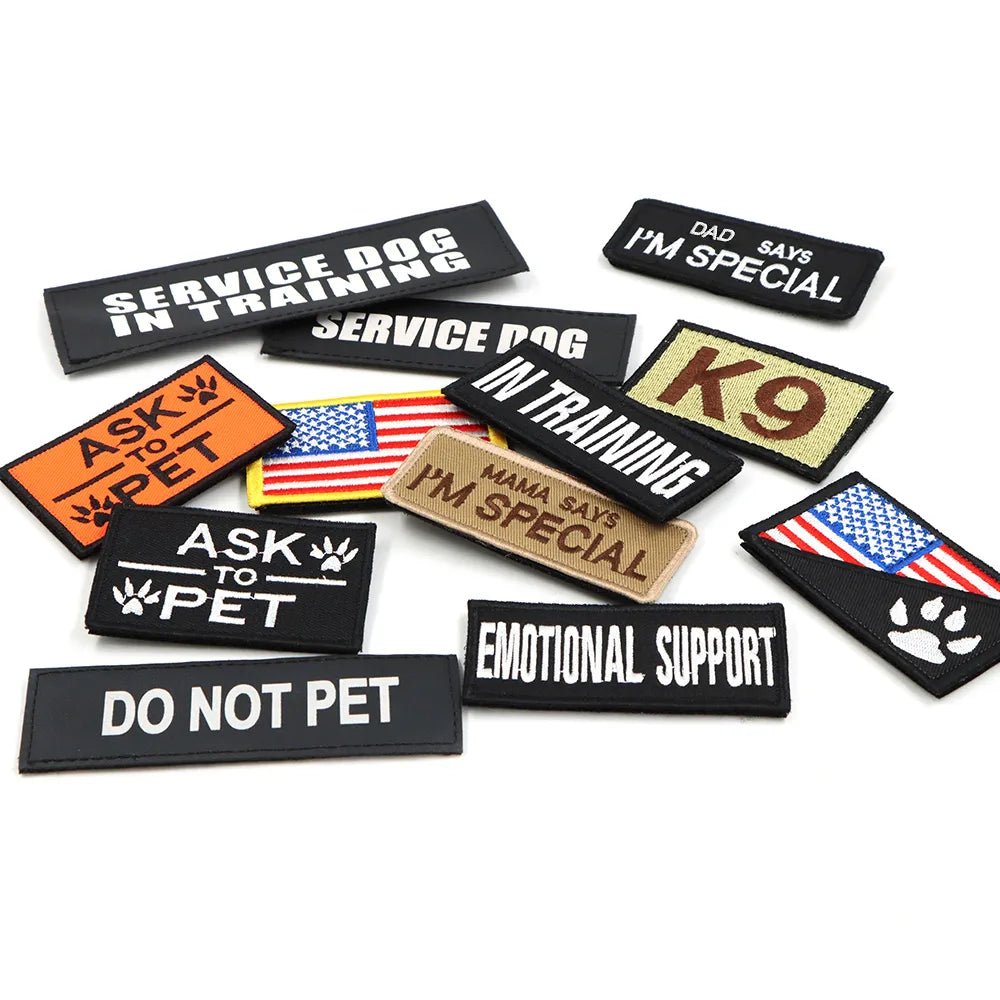 K9 Harness & Collar Patches - Military Overstock