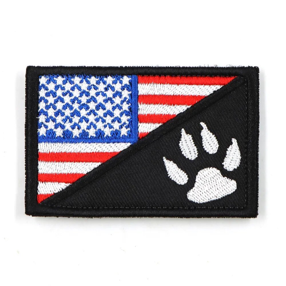 K9 Harness & Collar Patches - Military Overstock