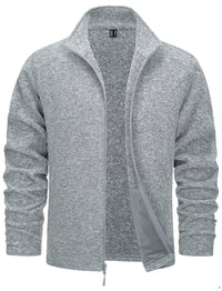 Thumbnail for Lightweight Full Zip Fleece Jacket - Military Overstock