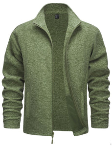 Lightweight Full Zip Fleece Jacket - Military Overstock