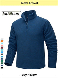 Thumbnail for Lightweight Full Zip Fleece Jacket - Military Overstock