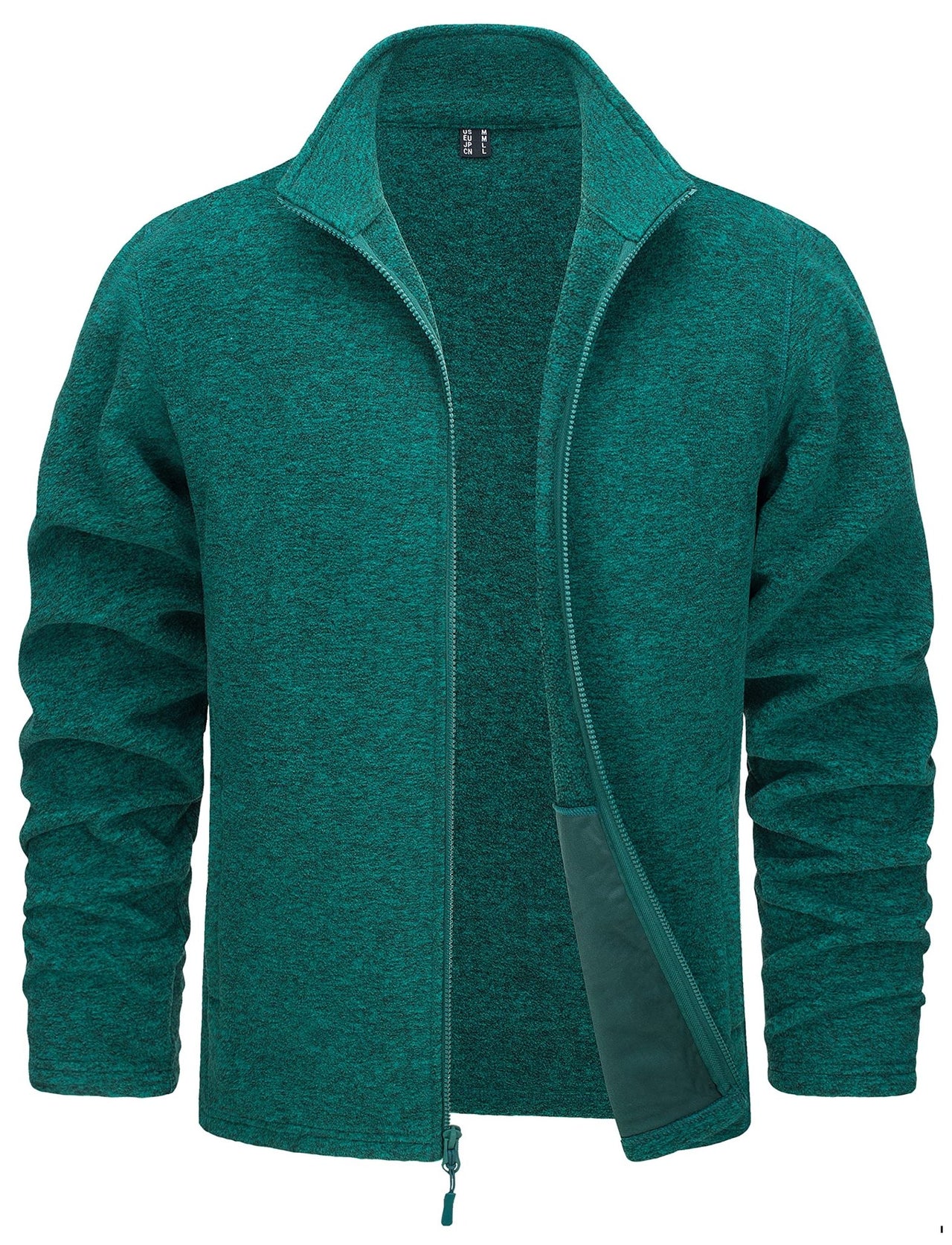 Lightweight Full Zip Fleece Jacket - Military Overstock