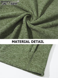 Thumbnail for Lightweight Full Zip Fleece Jacket - Military Overstock