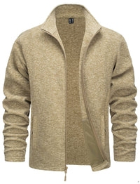 Thumbnail for Lightweight Full Zip Fleece Jacket - Military Overstock