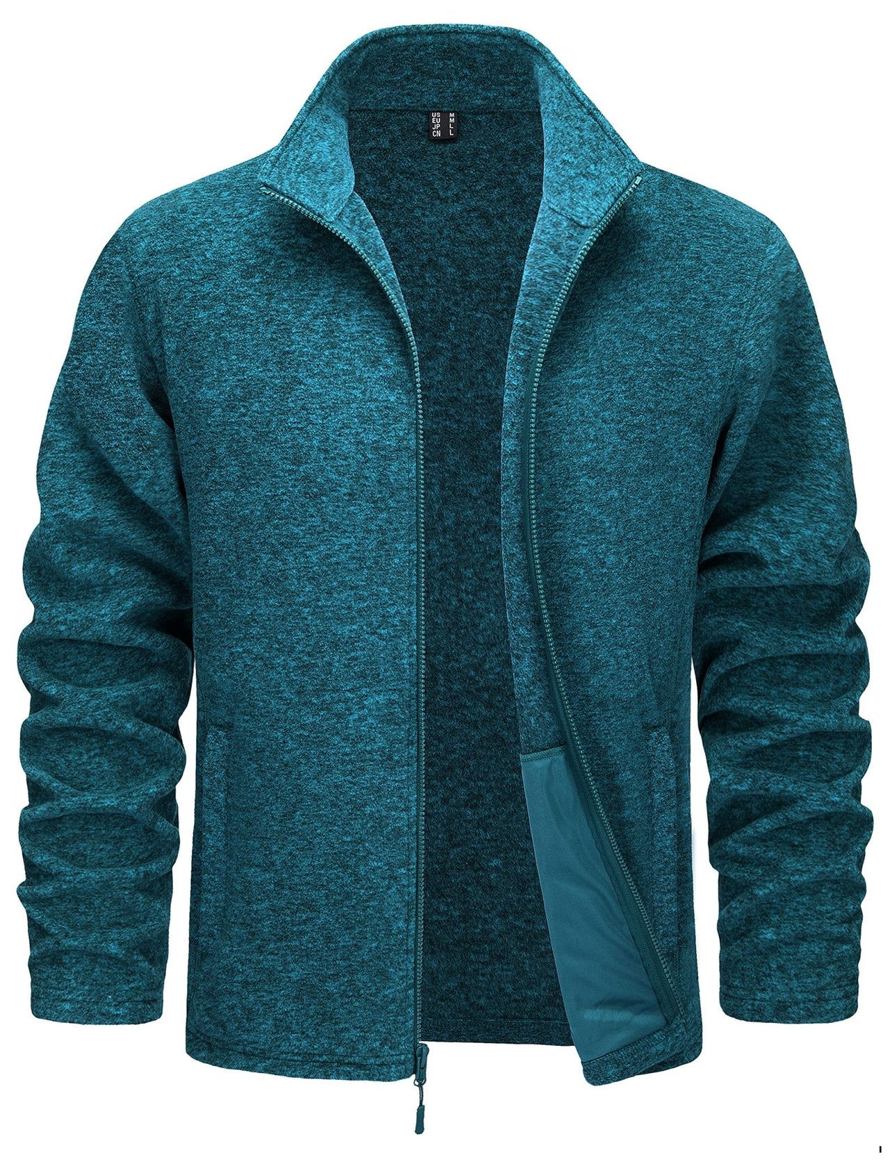 Lightweight Full Zip Fleece Jacket - Military Overstock