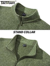 Thumbnail for Lightweight Full Zip Fleece Jacket - Military Overstock