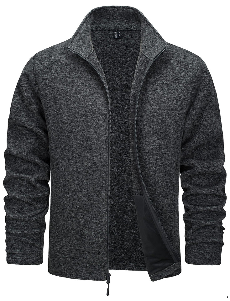 Lightweight Full Zip Fleece Jacket - Military Overstock