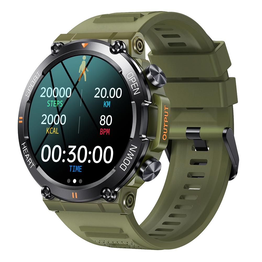 M100 Bluetooth Smartwatch - Military Overstock